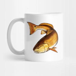 Redfish Fishing Lake River Fish Red Drum Channel Bass Puppy Drum Mug